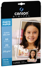 CANSON DIGITAL Fotopapier Performance, DIN A3, 210 g/qm