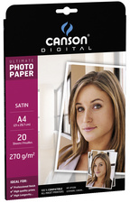 CANSON DIGITAL Fotopapier Ultimate, A4, 270 g/qm, satiniert
