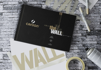 CANSON Zeichenpapier-Spiralblock The WALL, A3, 220 g/qm