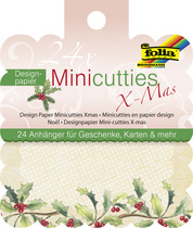 folia Designpapier / Stanzblätter Mini-Cutties X-Mas