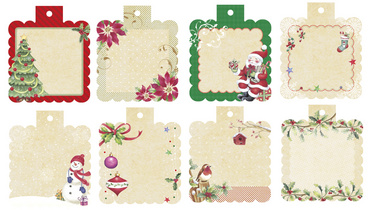 folia Designpapier / Stanzblätter Mini-Cutties X-Mas