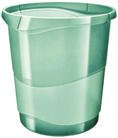 Esselte Papierkorb ColourIce, 14 Liter, grün