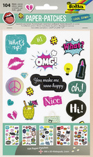 folia Paper Patches COOL STUFF, DIN A5, 5 Blatt