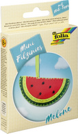 folia Mini Filz-Nähset Filzinies, 14-teilig, Melone