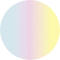 folia Transparentpapier-Zuschnitte, rund, regenbogen