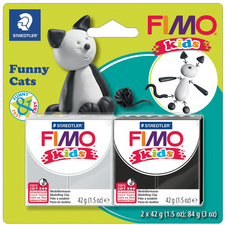 FIMO kids Modellier-Set Funny Cats