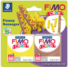 FIMO kids Modellier-Set Funny Sausages