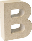 KNORR prandell 3D-Buchstabe C, Pappmaché, 175 x 55 mm