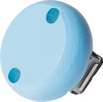 KNORR prandell Holzclip, Durchmesser: 30 mm, pastellblau