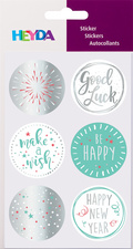 HEYDA Geschenke-Sticker Love, Durchmesser: 40 mm