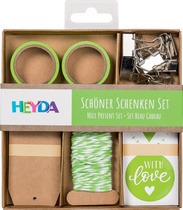 HEYDA Verpackungs-Set Schöner Schenken, rot