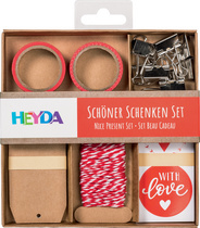 HEYDA Verpackungs-Set Schöner Schenken, gold