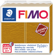 FIMO EFFECT LEATHER Modelliermasse, indigo, 57 g