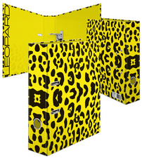HERMA Motivordner Animal Print, DIN A4, Giraffe