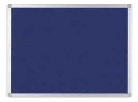 Bi-Office Filztafel AYDA, 900 x 600 mm, blau
