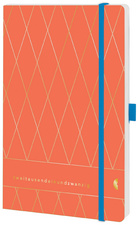 CHRONOPLAN Buchkalender Origins Edition 2021, A5, Lux Coral