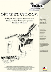 folia Skizzenblock, DIN A3, 120 g/qm, 50 Blatt