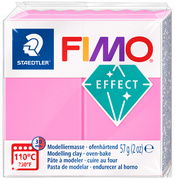 FIMO EFFECT Modelliermasse, ofenhärtend, neongrün, 57 g