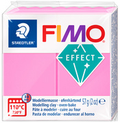 FIMO EFFECT Modelliermasse, ofenhärtend, neonblau, 57 g