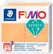 FIMO EFFECT Modelliermasse, ofenhärtend, neonpink, 57 g