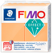 FIMO EFFECT Modelliermasse, ofenhärtend, neongrün, 57 g