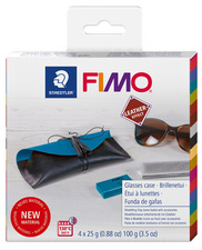 FIMO EFFECT LEATHER Modellier-Set Brillenetui, ofenhärtend