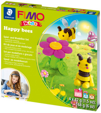FIMO kids Modellier-Set Form & Play Happy bees, Level 3