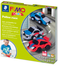 FIMO kids Modellier-Set Form & Play Police race, Level 3
