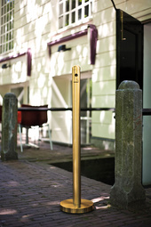 Securit Standascher-Set SMOKER POLE, aus Edelstahl, gold