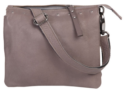 Alassio Damentasche AMBRA, aus Leder, Farbe: grau