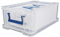 Fellowes Aufbewahrungsbox ProStore, 10 Liter, transparent