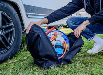 brennenstuhl Tasche für Kabeltrommel, schwarz