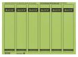 Leitz 1686 PC-beschriftbare Rückenschilder - Papier, kurz/schmal, 150 Stück, grün
