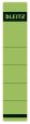 Leitz 1643 Rückenschilder - Papier, kurz/schmal, 10 Stück, grün