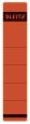 Leitz 1643 Rückenschilder - Papier, kurz/schmal, 10 Stück, rot
