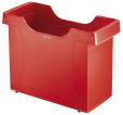 Leitz 1908 Hängemappenbox Uni-Box Plus, für Hängemappen A4, Polystyrol, rot