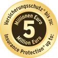 brennenstuhl Premium-Protect-Line 60.000A Überspannungsschutz-Steckdosenleiste mit USB-Ladefunktion 6-fach 3m H05VV-F 3G1,5