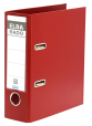 ELBA Ordner rado plast - DIN A5 hoch, Rückenbr.: 75 mm, rot