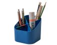HAN Schreibtischköcher X-Loop KARMA – 4 Fächer, 80-100% Recyclingmaterial, öko-blau, 17248-16