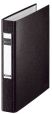Leitz 4213 Standard Ringbuch - A5, 25mm, 2 Ringe, PP, schwarz