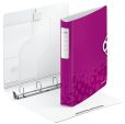 Leitz 4240 Ringbuch Active WOW - A4, Polyfoam, 4 Ringe, 30 mm, pink