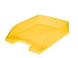 LEITZ Briefablage Plus Standard, A4, Polystyrol, gelb frost