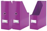 LEITZ Stehsammler Click & Store WOW, A4, Hartpappe, violett 60470062