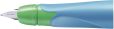 Rechtshänder-Griffstück für ergonomischen Schulfüller mit Anfänger-Feder A - STABILO EASYbirdy in himmelblau/grasgrün