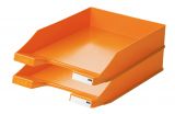 10er Pack Briefablage KLASSIK, orange DIN A4/C4, stapelbar, stabil