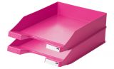 10er Pack Briefablage KLASSIK, pink DIN A4/C4, stapelbar, stabil HAN