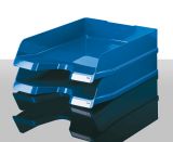 Briefablage VIVA, DIN A4/C4, mit Clip, hochglänzend 5er Pack Farbe: New Colour blau