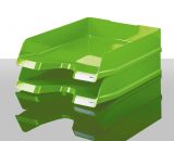 Briefablage VIVA, DIN A4/C4, mit Clip, hochglänzend 5er Pack Farbe: New Colour grün