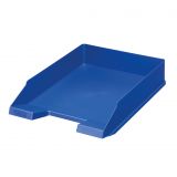 Herlitz Briefablage Ablagekorb A4-C4 classic Polystyrol 5er Pack Farbe: blau
