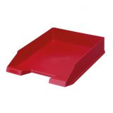 Herlitz Briefablage Ablagekorb A4-C4 classic Polystyrol 5er Pack Farbe: rot